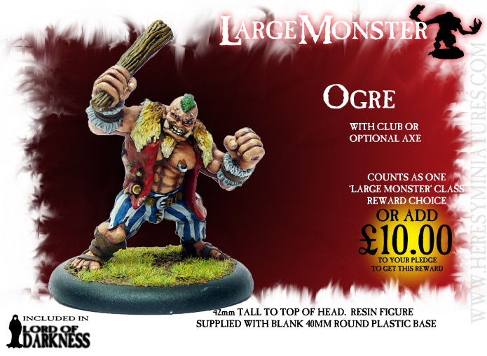 OGRE WITH CLUB/AXE (EXCLUSIVE TO KS)