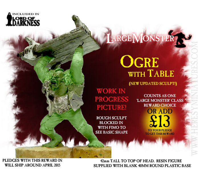 OGRE WITH TABLE (2015 VERSION)