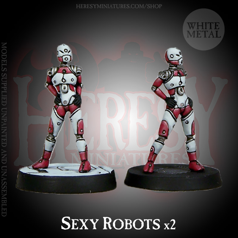 Sexy Robots [METAL] (pack of 2)