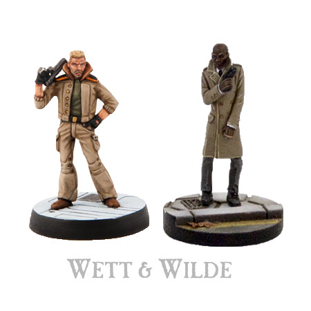Wett & Wilde (2 Figures) [METAL]