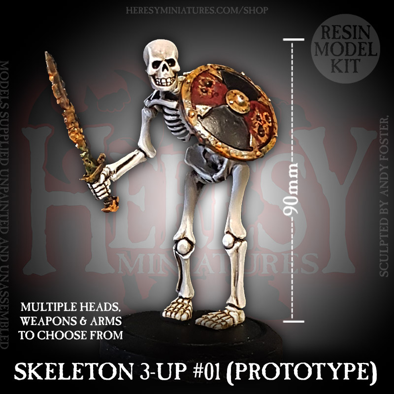 3-Up Skeleton Wave 1