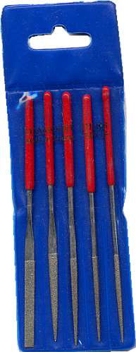 5 pc Mini Diamond Files Set