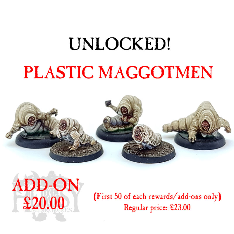 Plastic Maggotmen 5-pack [PRE-ORDER]