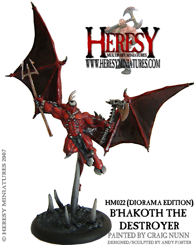 B'Hakoth the Destroyer, Diorama Version