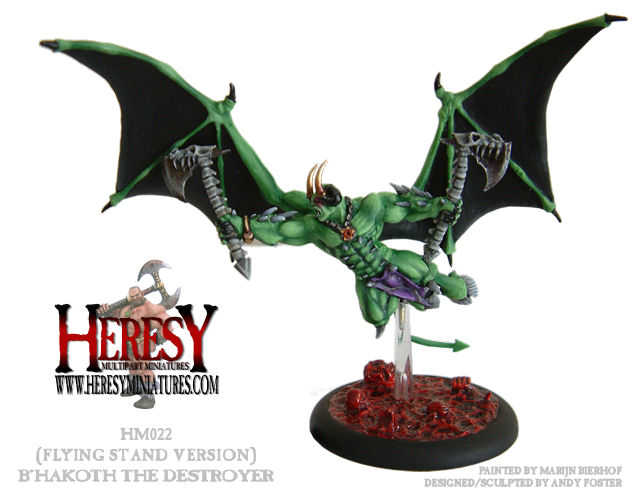 B'Hakoth the Destroyer, Flying Stand Version