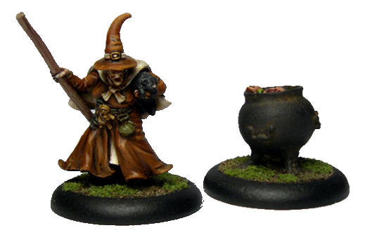 Witch (with//without Cauldron) - Click Image to Close