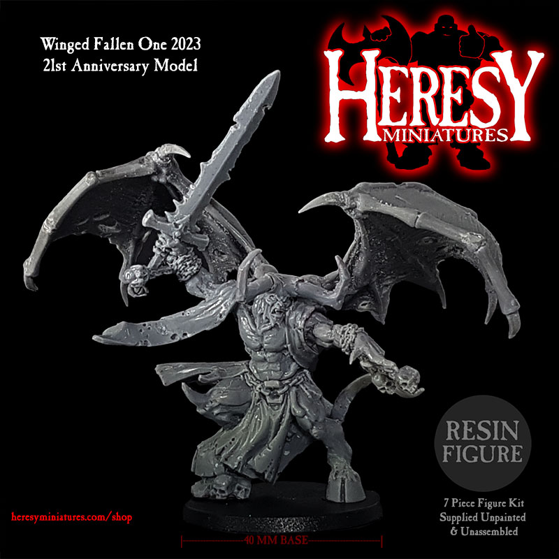 PRE-ORDER! MASTER CASTING WINGED FALLEN ONE 2023