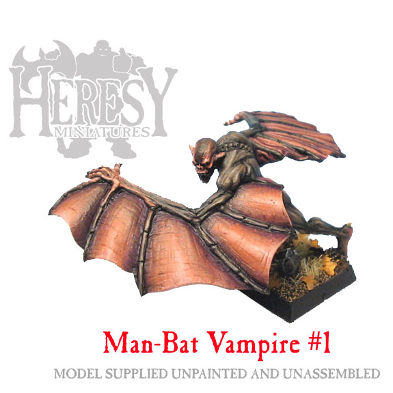 Siocast Plastic Man-Bat Vampire #01