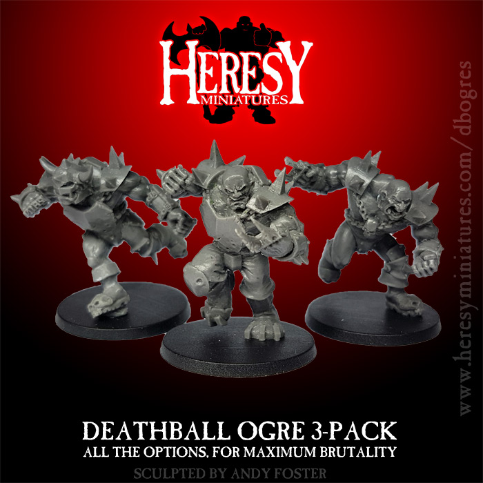 3 Pack: Deathball Ogres - Click Image to Close