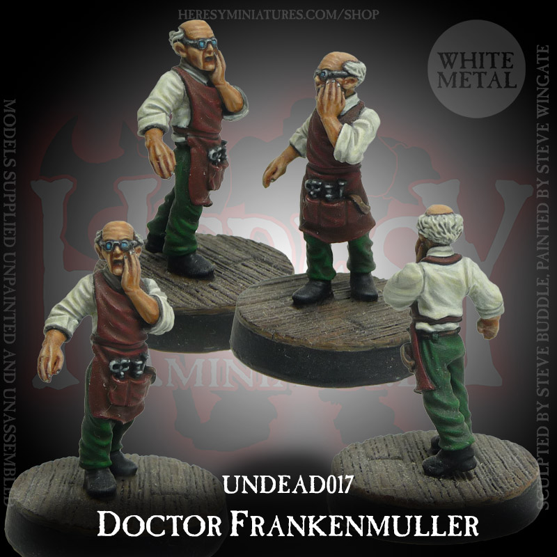 Dr Frankenmuller, Mad Scientist [METAL]