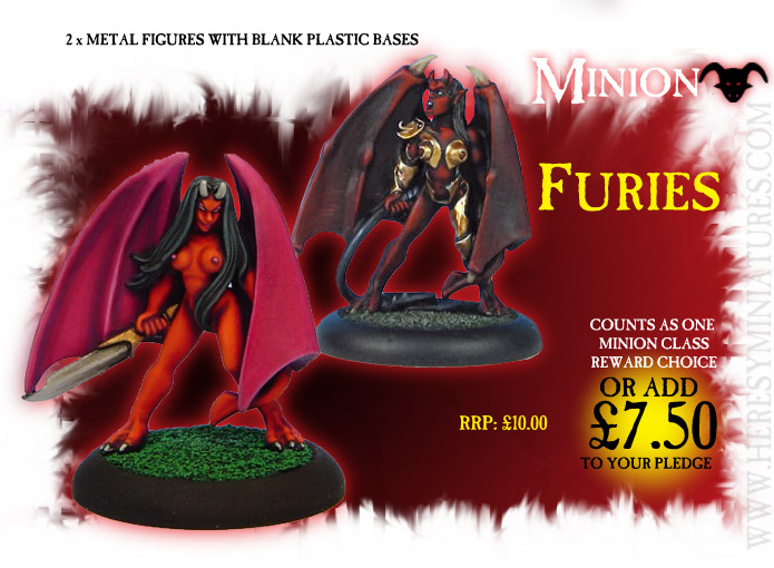 (MINION) DEMONESS FURIES PACK