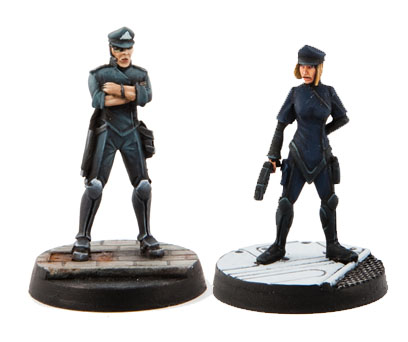 Uniformed Cops (2 Figures) [METAL]
