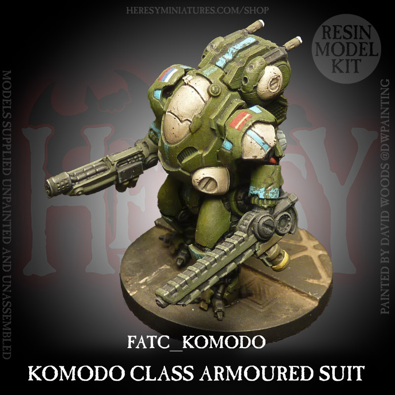 Komodo Class Mech Suit [RESIN] (WAVE 1)