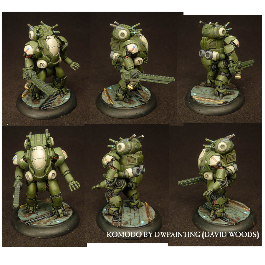 Komodo Class Mech Suit [RESIN] (WAVE 1)