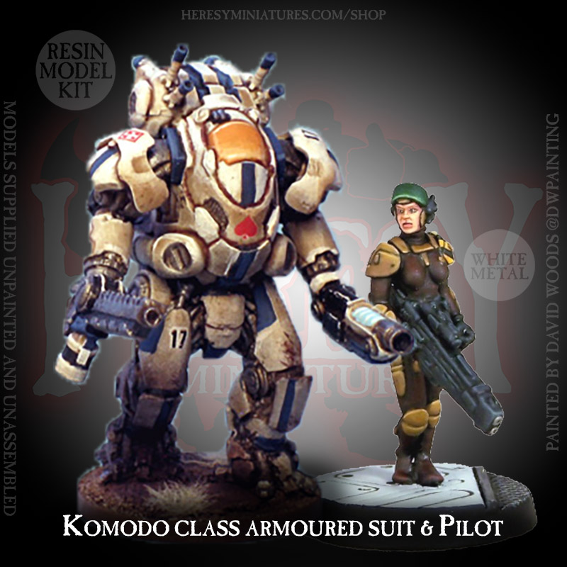 Komodo Class Mech Suit [RESIN] (WAVE 1)