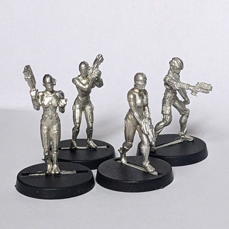 Assassins (Set of 4) [METAL]