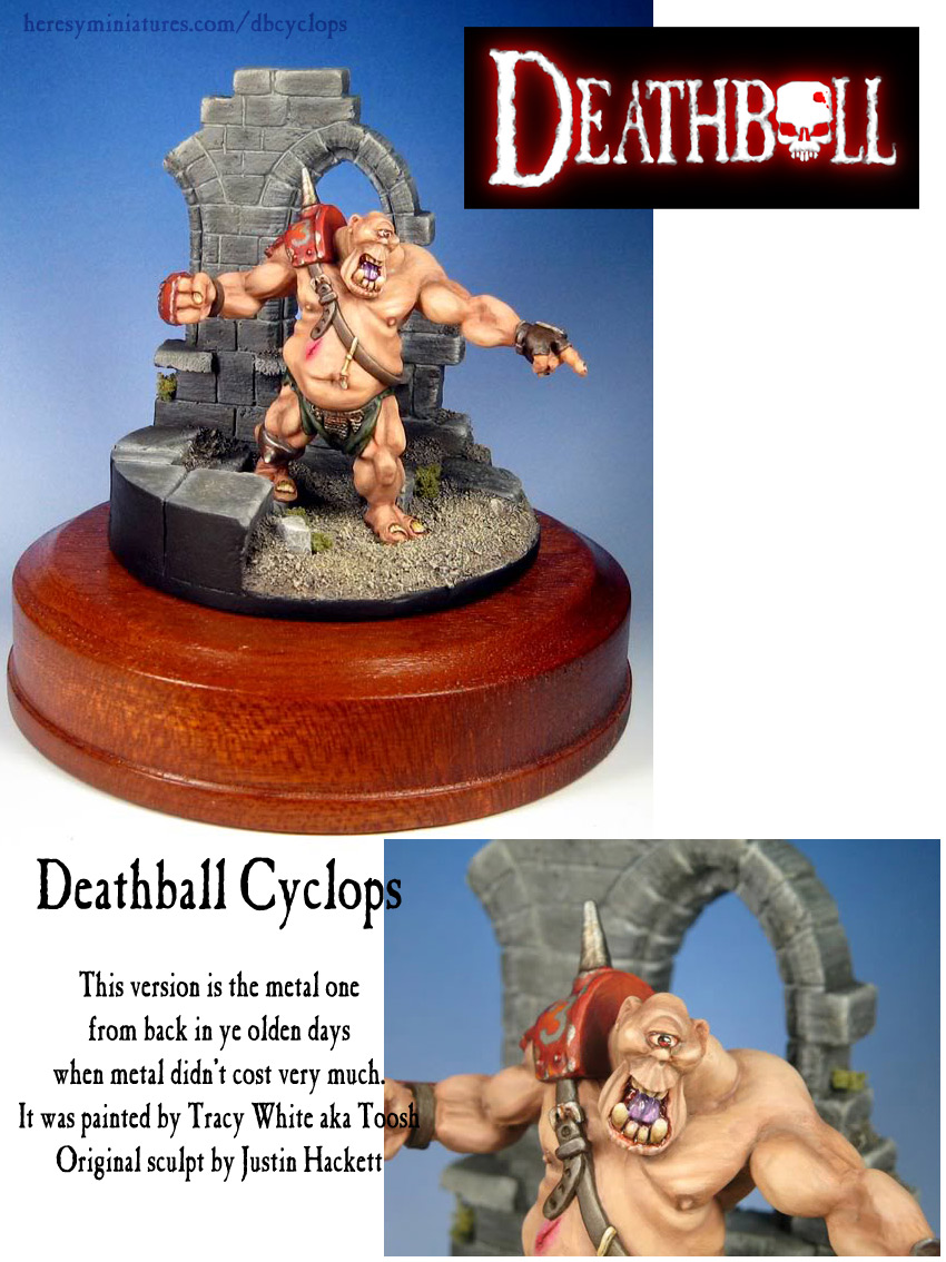 DEATHBALL RESIN OGRE CYCLOPS - Click Image to Close