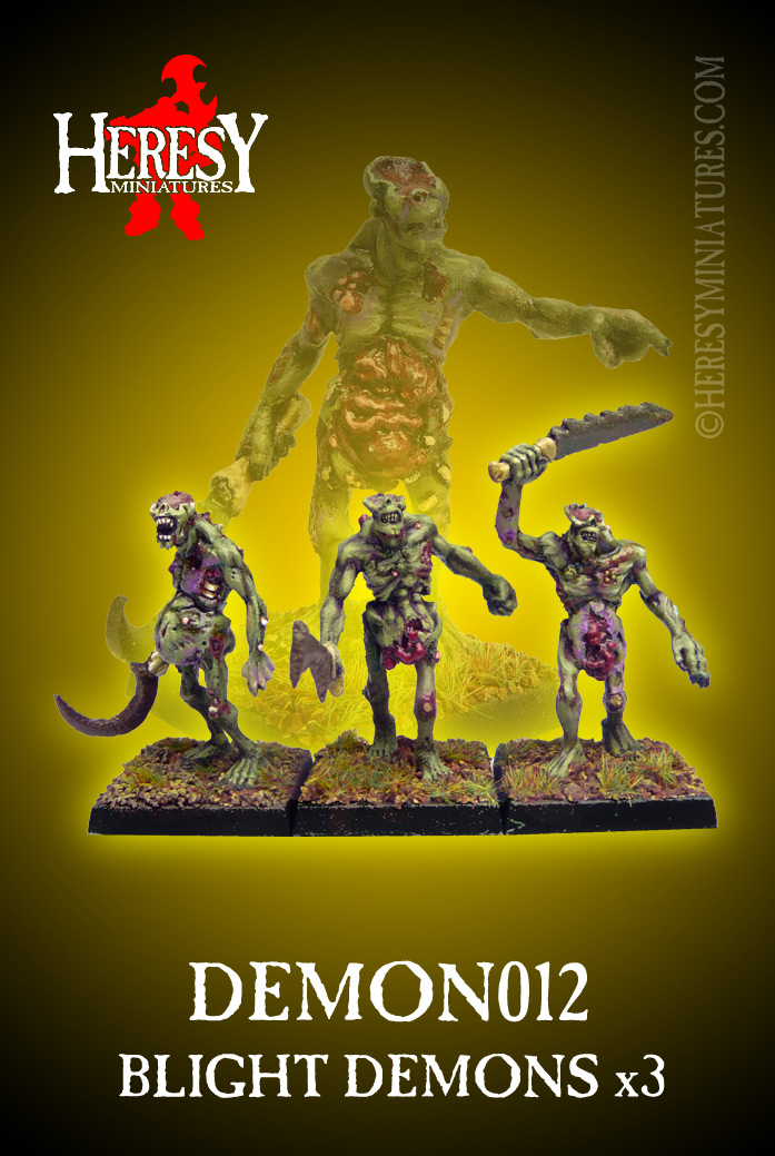 Blights Demonic Foot-troops (pack of 3) [METAL]