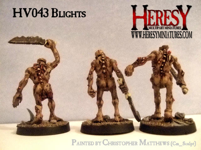 Blights Demonic Foot-troops (pack of 3) [METAL]