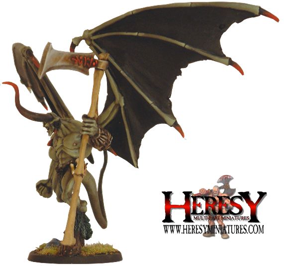 Demonic Wings (Azaroth's Wings) [RESIN}