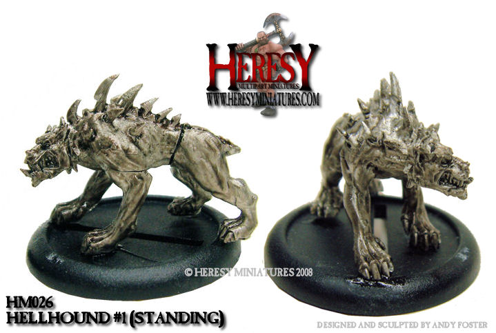 Hellhound #1 (standing) [METAL]