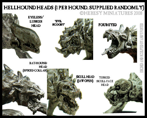 Hellhound #1 (standing) [METAL] - Click Image to Close