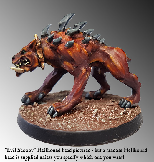 Hellhound #1 (standing) [METAL] - Click Image to Close