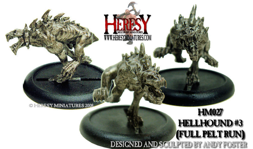 Hellhound #3 (full pelt running)