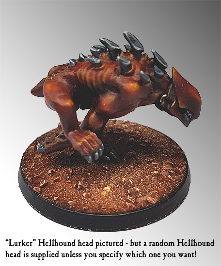 Hellhound #3 (full pelt running) [METAL]