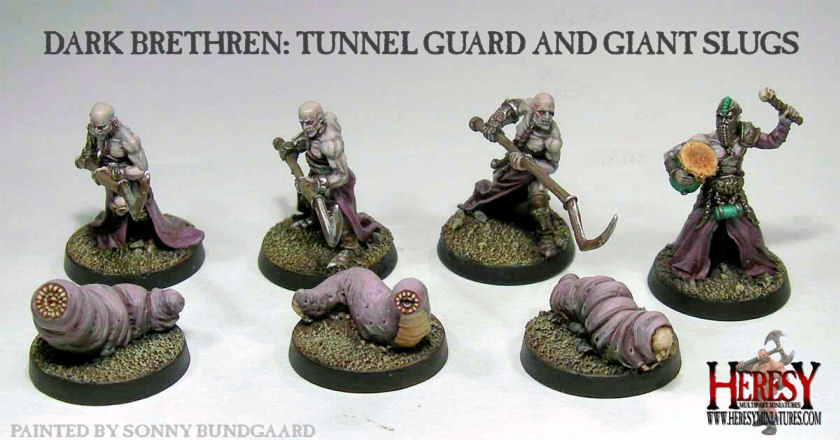 Dark Brethren Cultist Tunnel Guard (Pack of 3) [METAL]