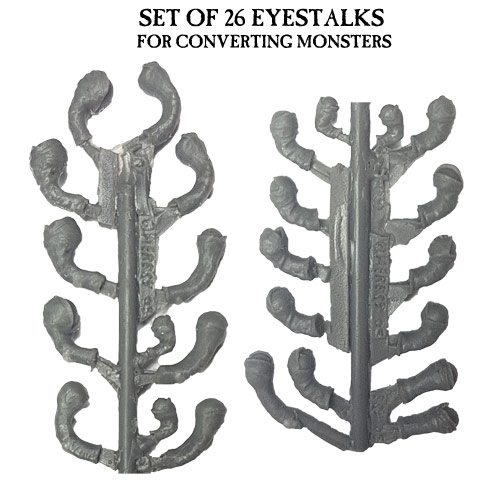 Sprue of 26 Eyestalks - Click Image to Close