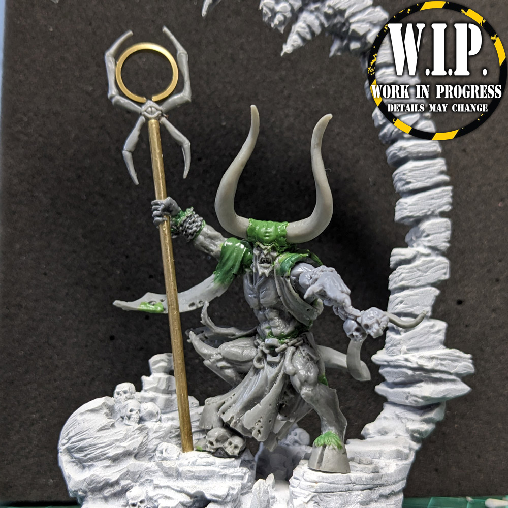 Fallen One With Staff (unwinged version) (PREORDER)