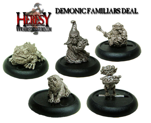 Demonic Familiars Deal [METAL & RESIN]