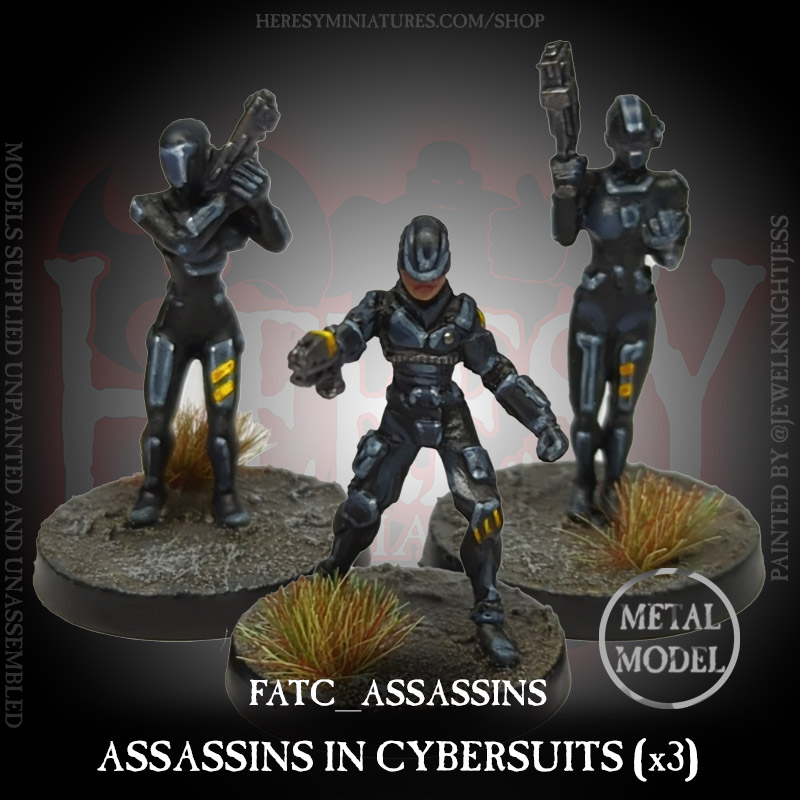Assassins (Set of 3) [METAL]