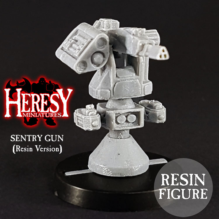 Sentry Gun [RESIN] - Click Image to Close