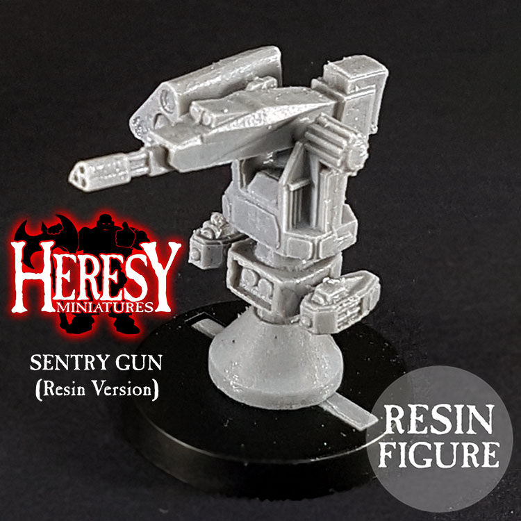 Sentry Gun [RESIN] - Click Image to Close