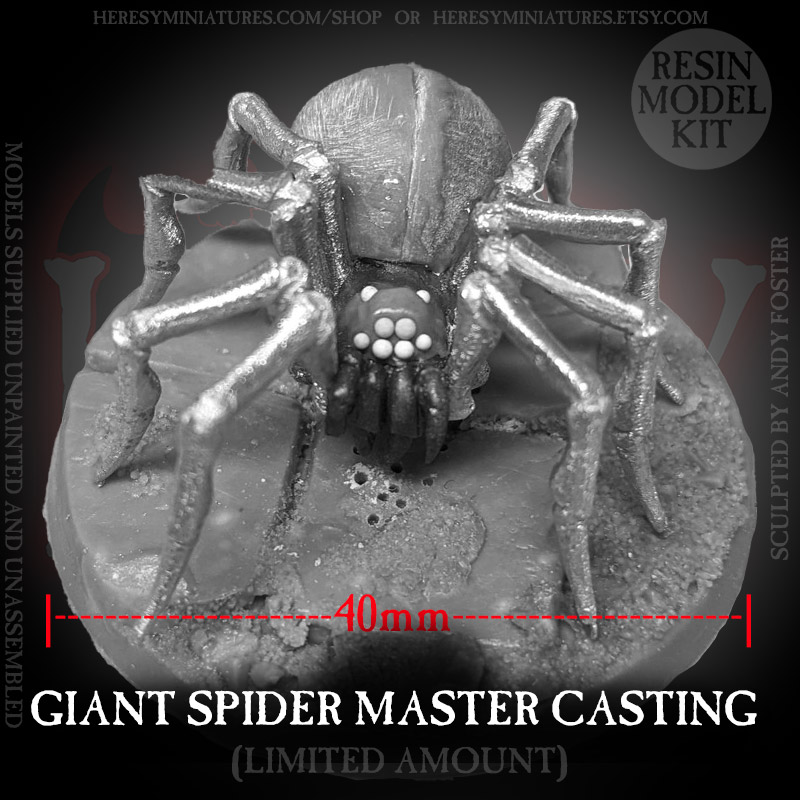 Giant Spider Master Casting (Limited Amount) [RESIN}