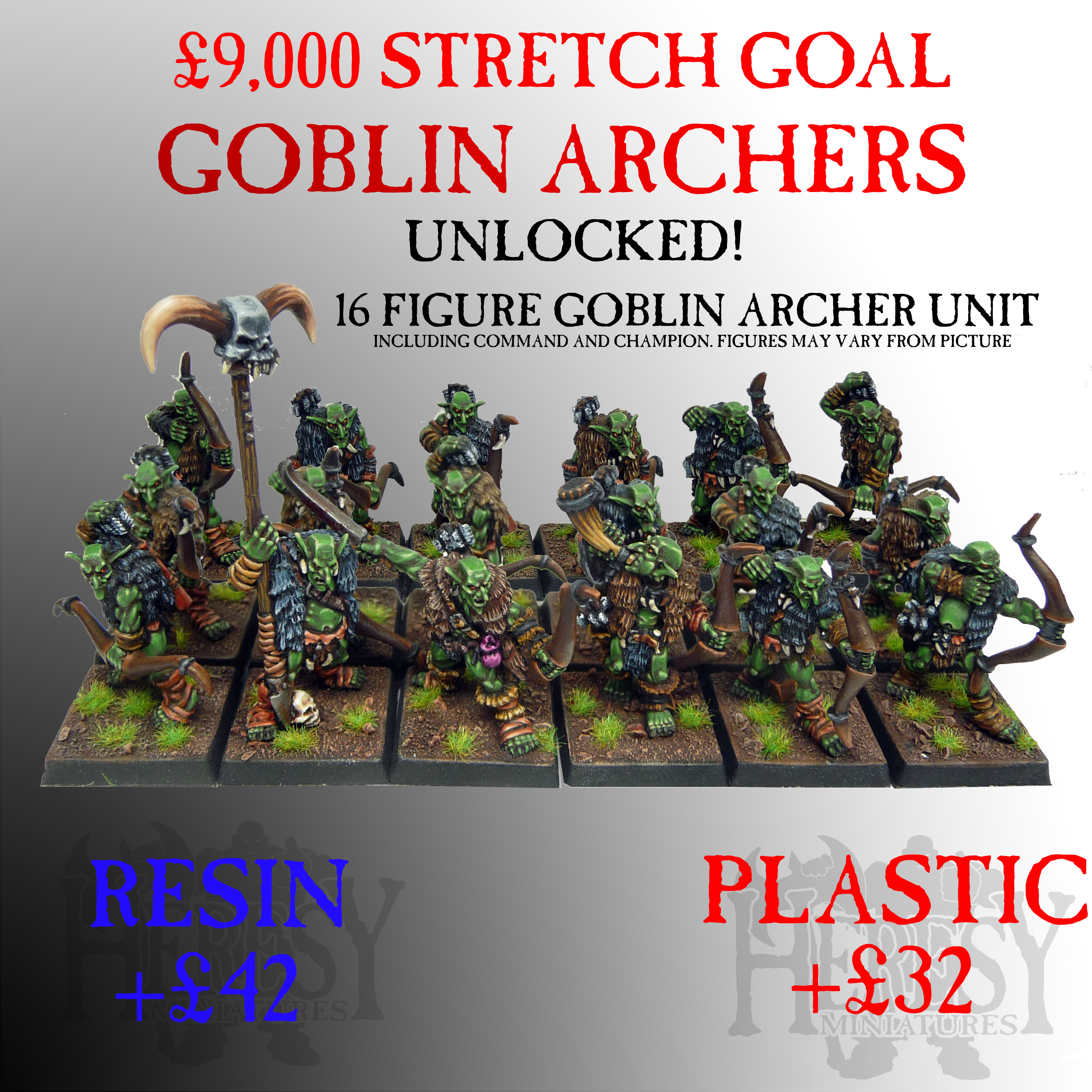 Plastic Goblin Archer Unit [PRE-ORDER] - Click Image to Close