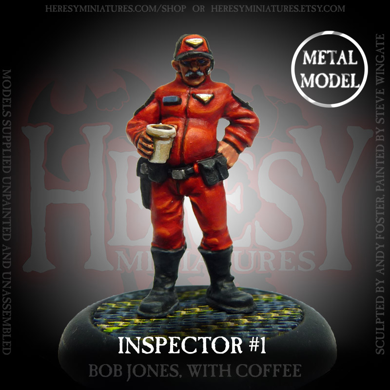 Inspector #1 (Bob Jones) with Coffee [METAL]