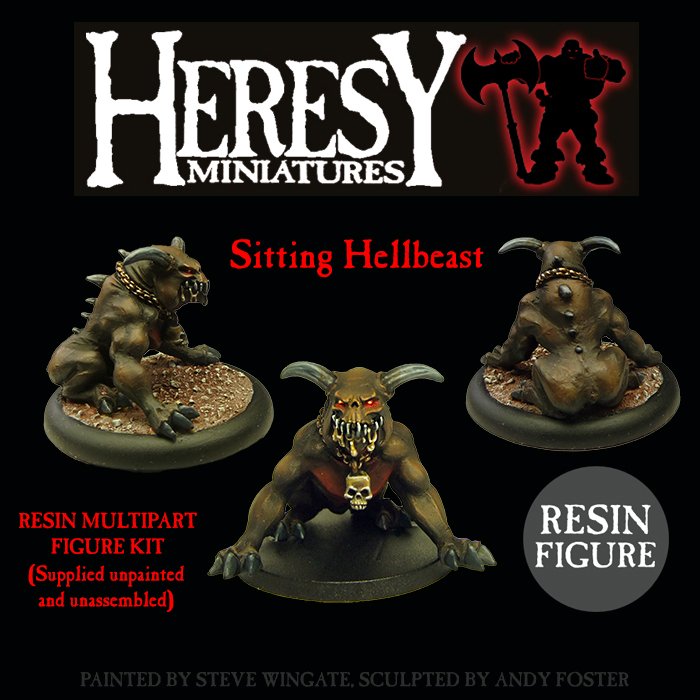 Sitting Hellbeast [resin] [hellbeast Sitting] - £10.00 : Heresy 