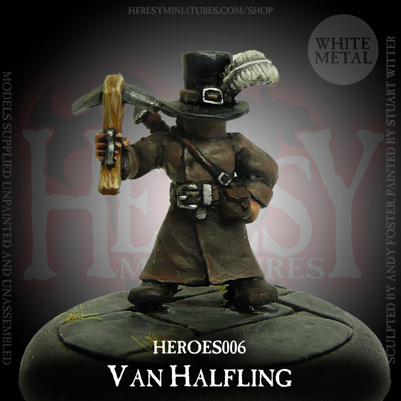 Van Halfling, Witch Hunter/Bounty Hunter/Assassin