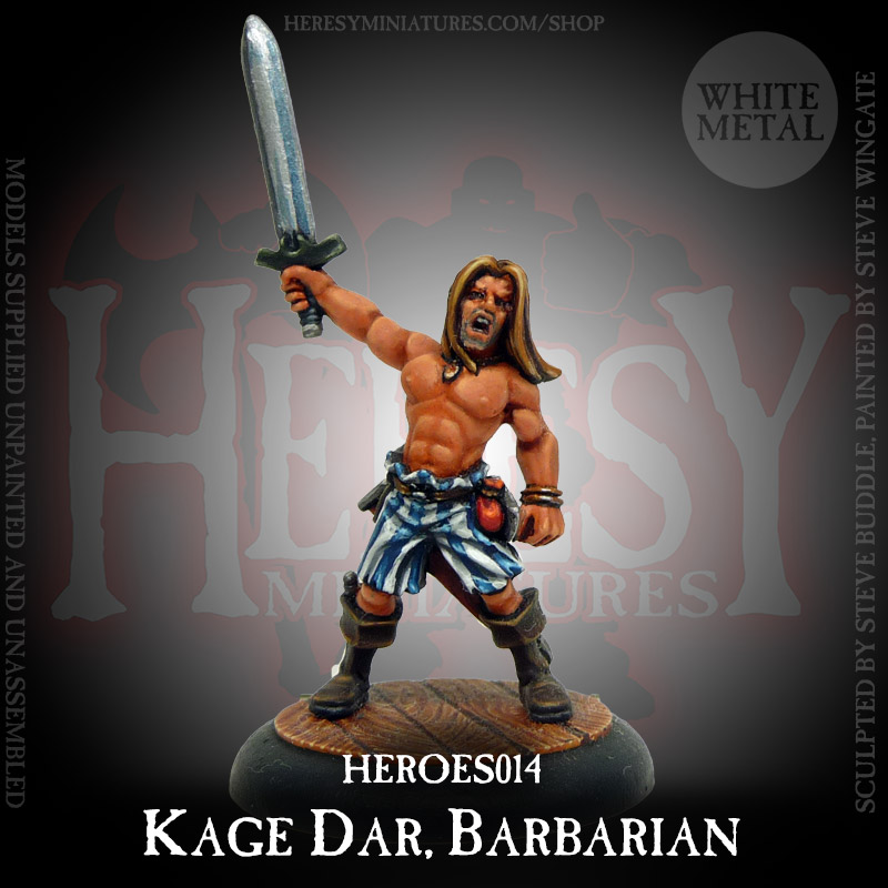 Kage Dar, Barbarian