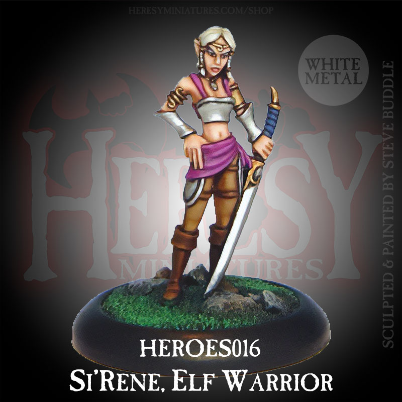 Female Elf Warrior - Si'Rene