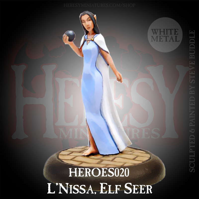Elf Sorceress - L'Nissa - Click Image to Close