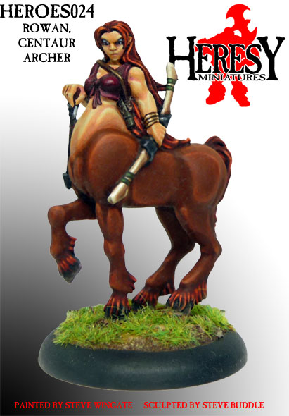 Female Centaur - Rowen - NOW IN RESIN - Click Image to Close