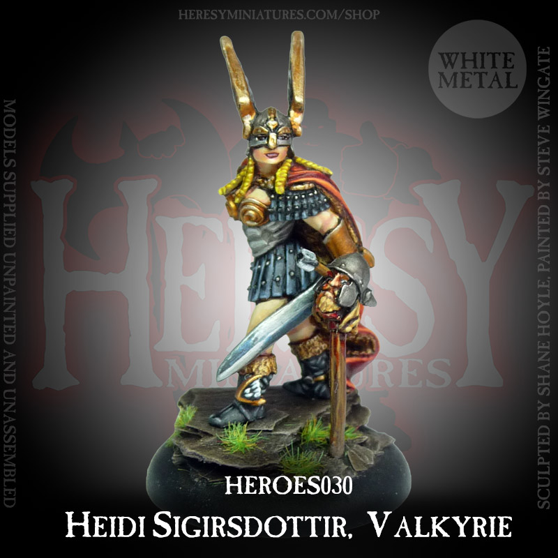 Valkyrie - Heidi Sigrsdotter (Metal Version) - Click Image to Close