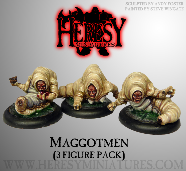 RESIN Maggotmen 3-Pack