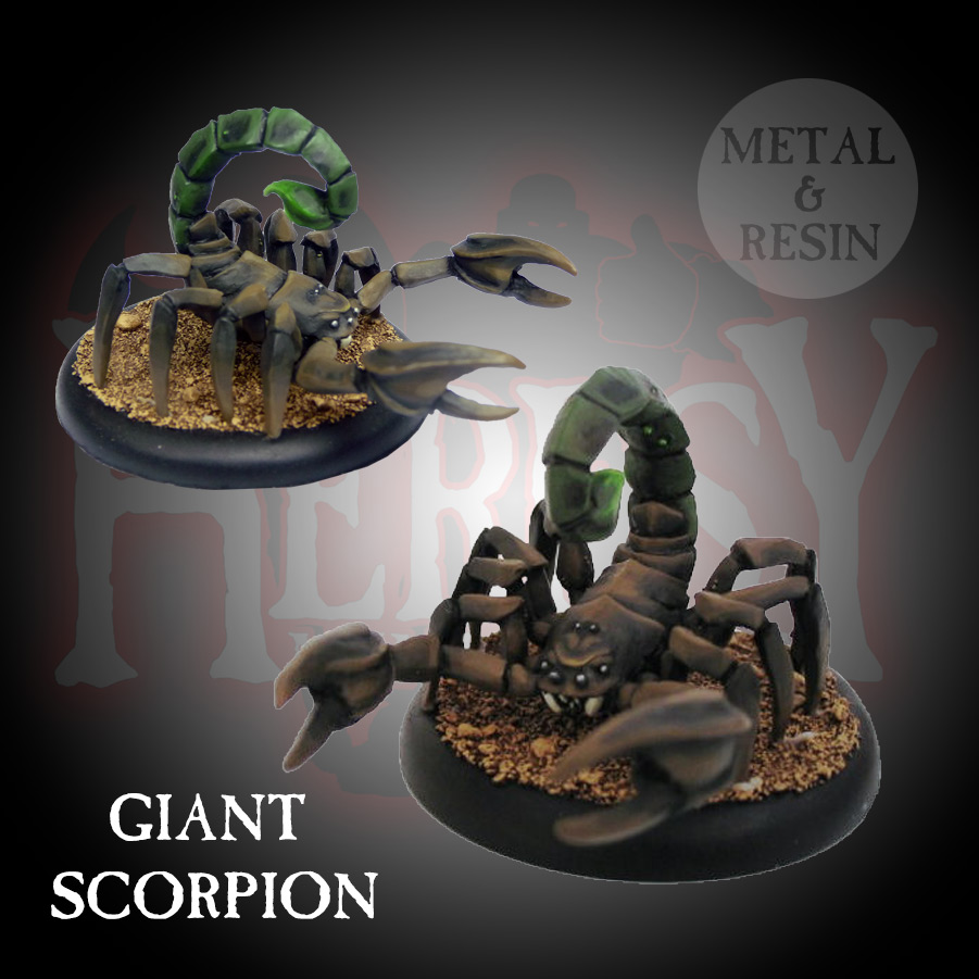 Giant Scorpion - Resin & Metal version - Click Image to Close