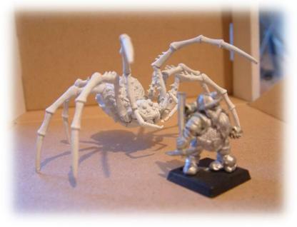 Monstrous Spider - (NEW) RESIN & Metal version - Click Image to Close