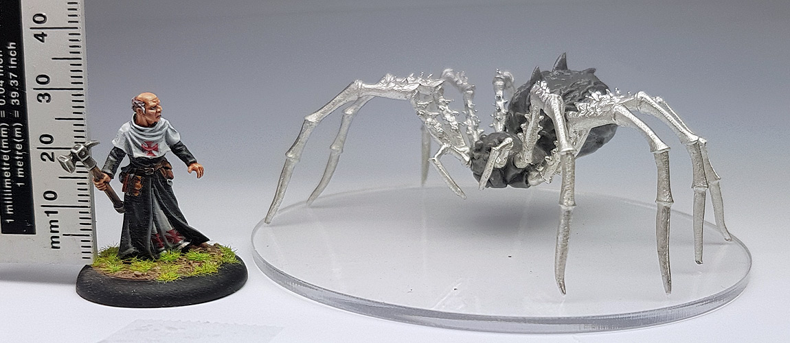 Monstrous Spider - ALL METAL VERSION - Limited Casting Run - Click Image to Close